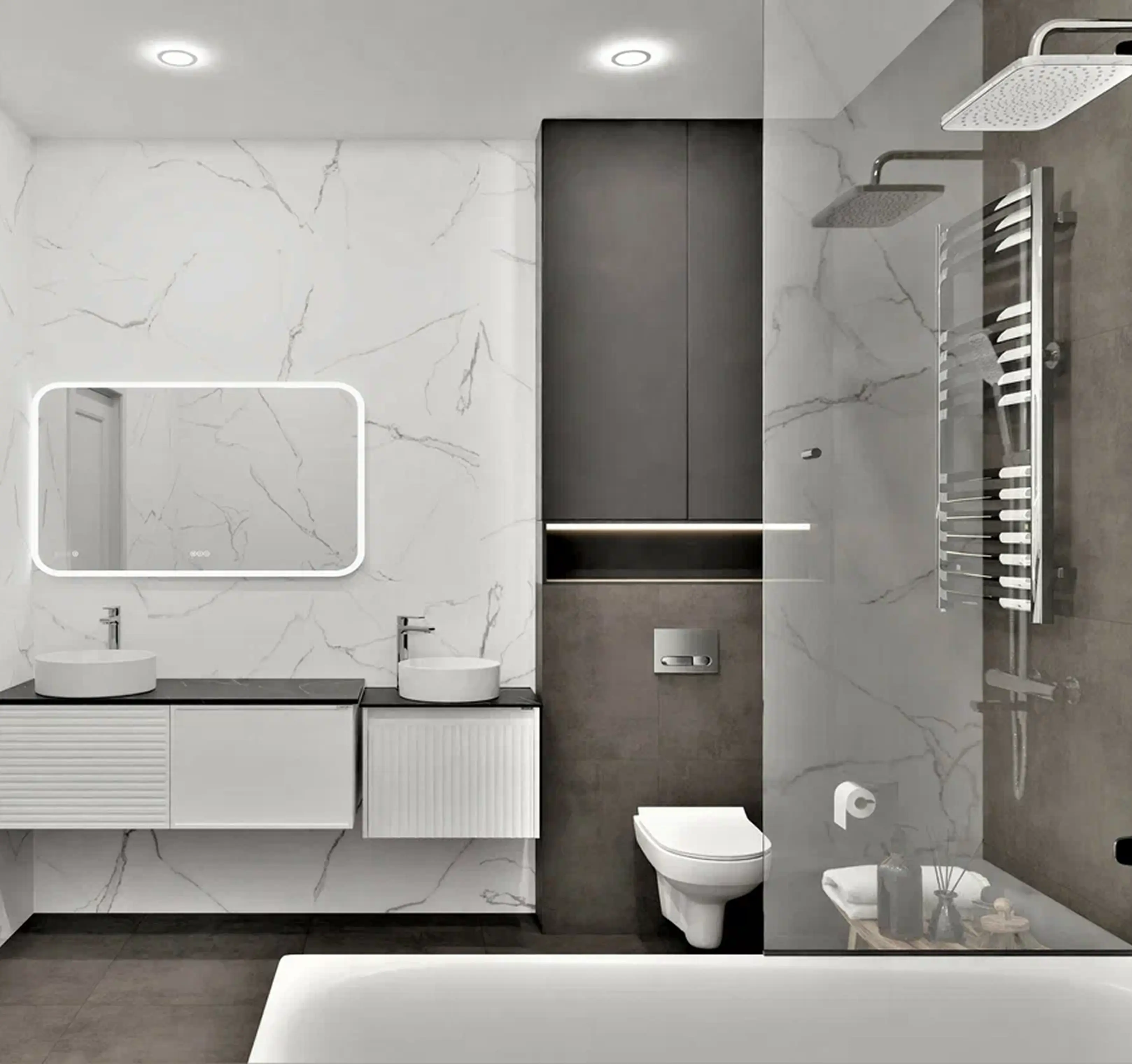 ванна и санузел