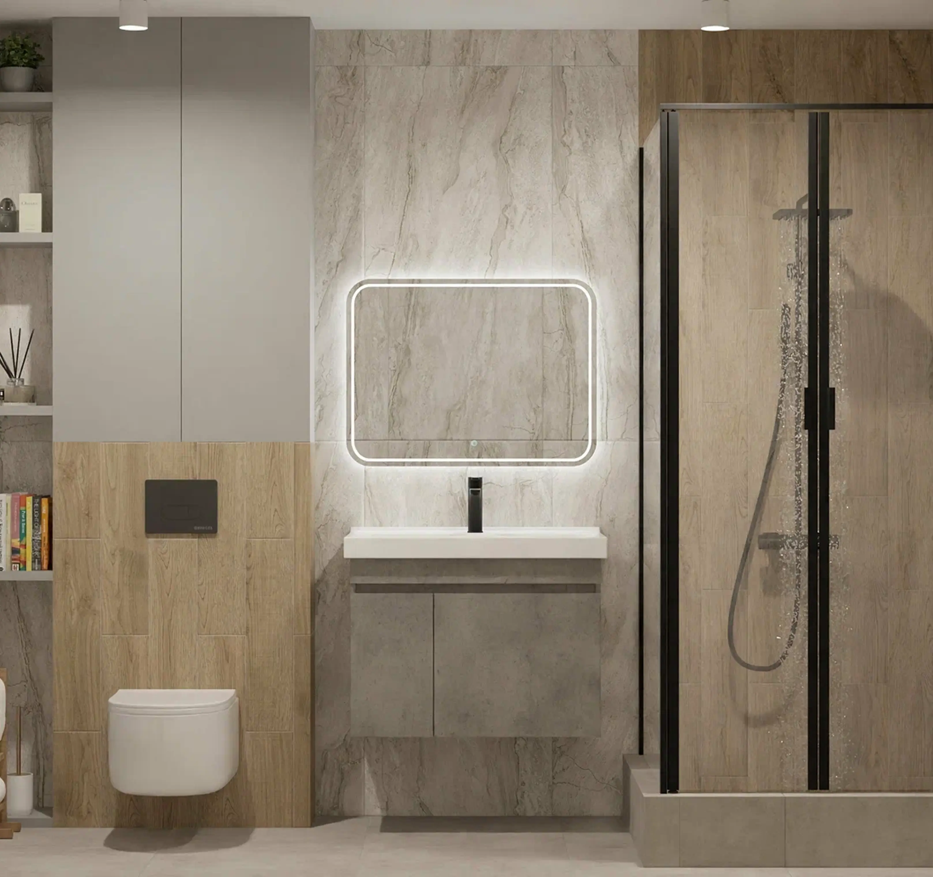 ванна и санузел