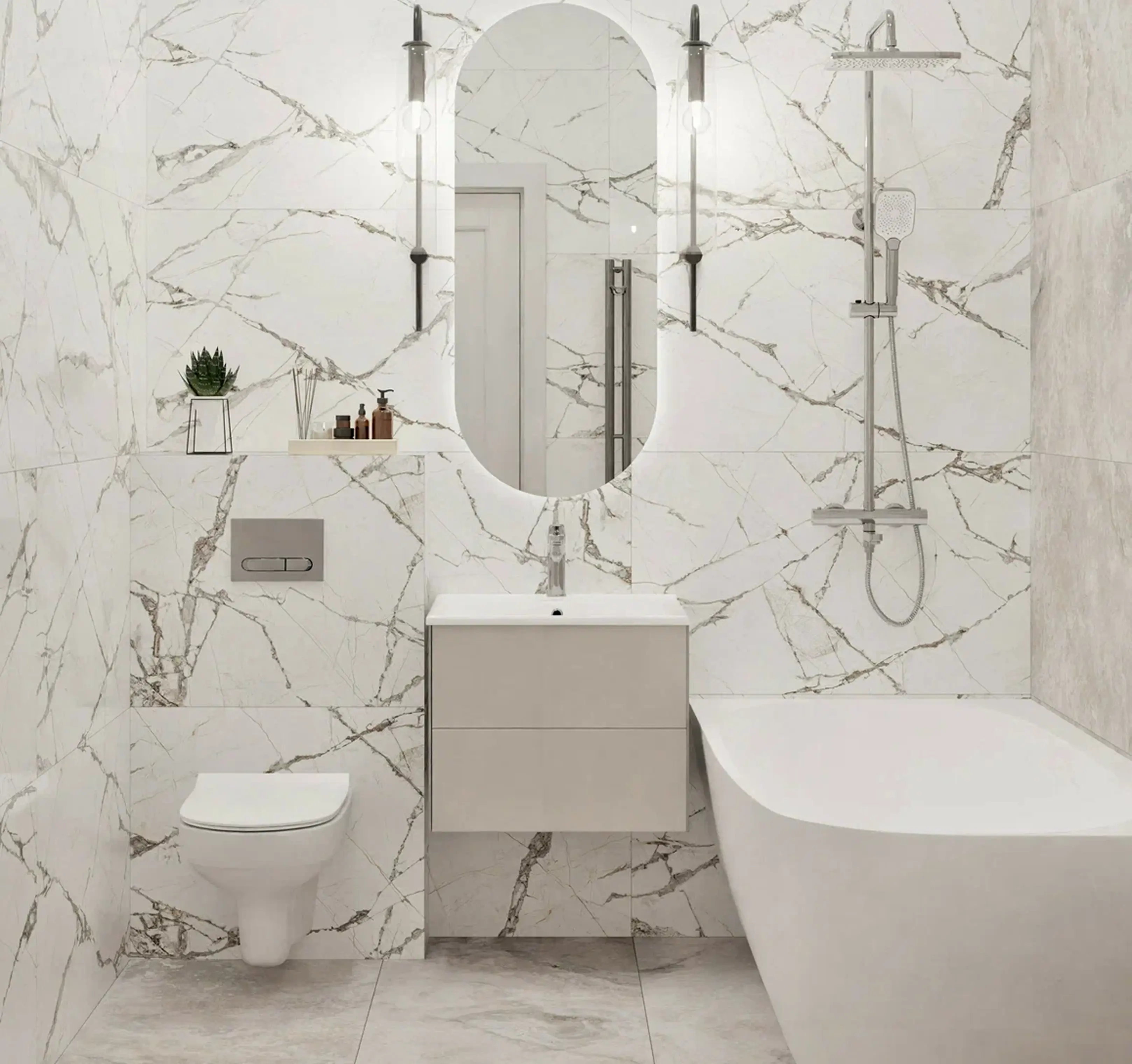 ванна и санузел