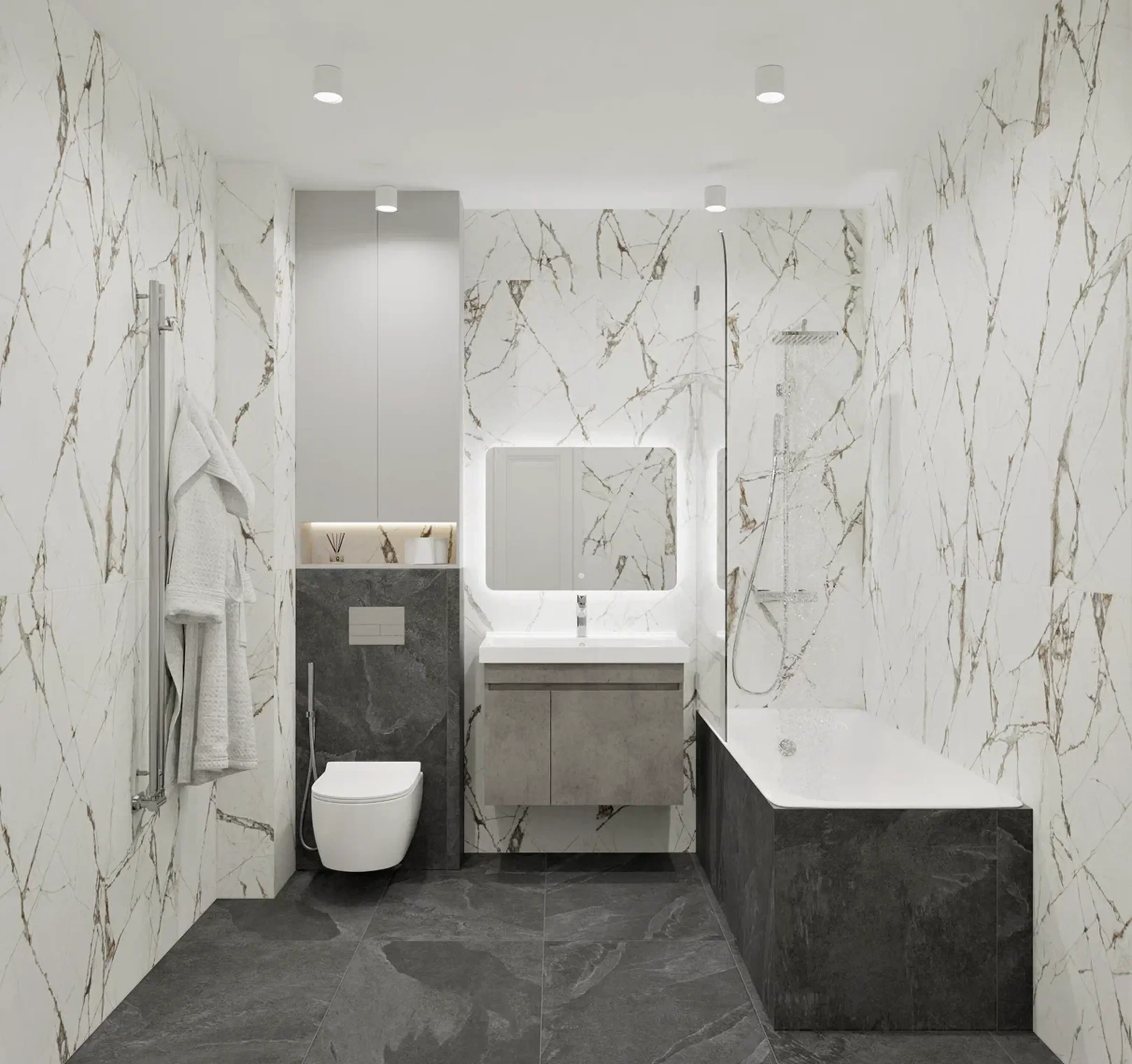 ванна и санузел