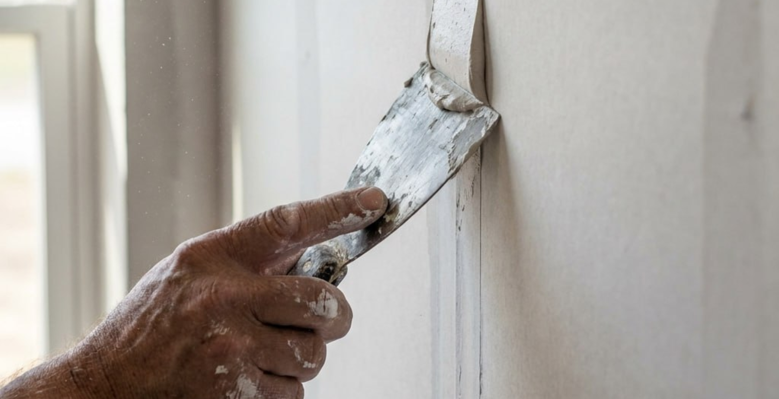 заделка швов 1 баннер