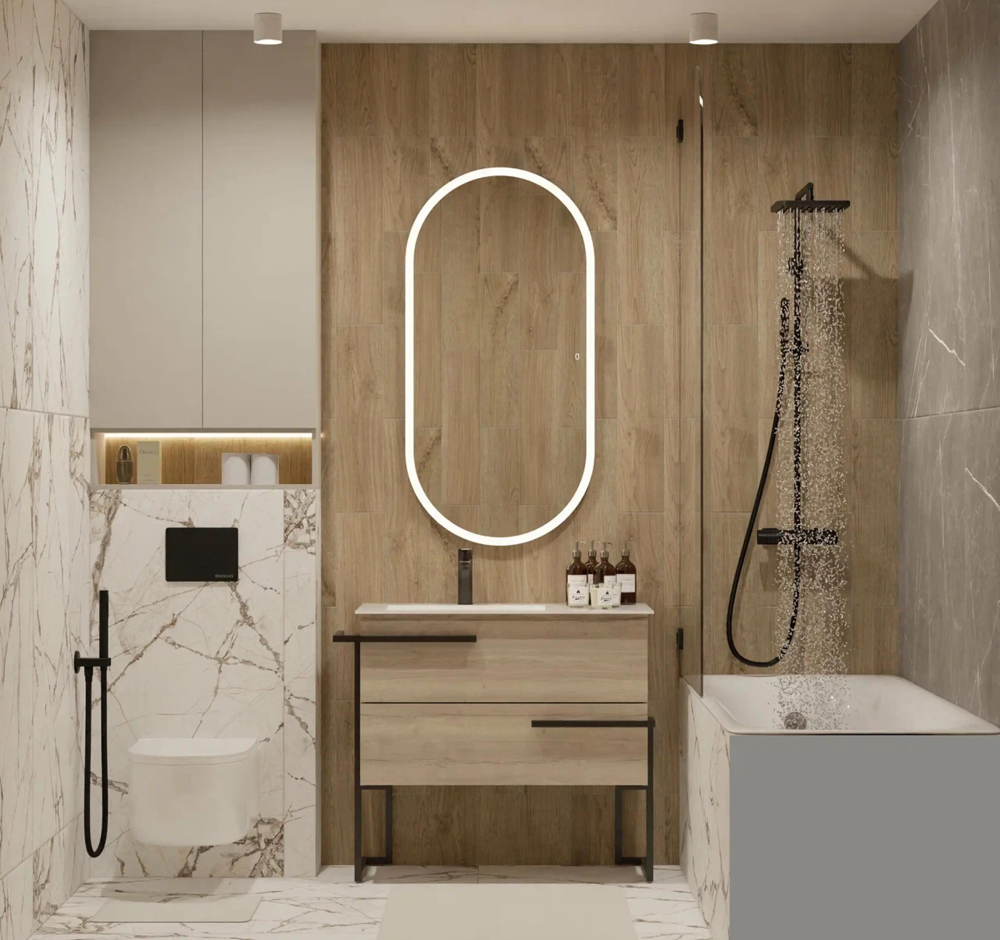 ванна и санузел