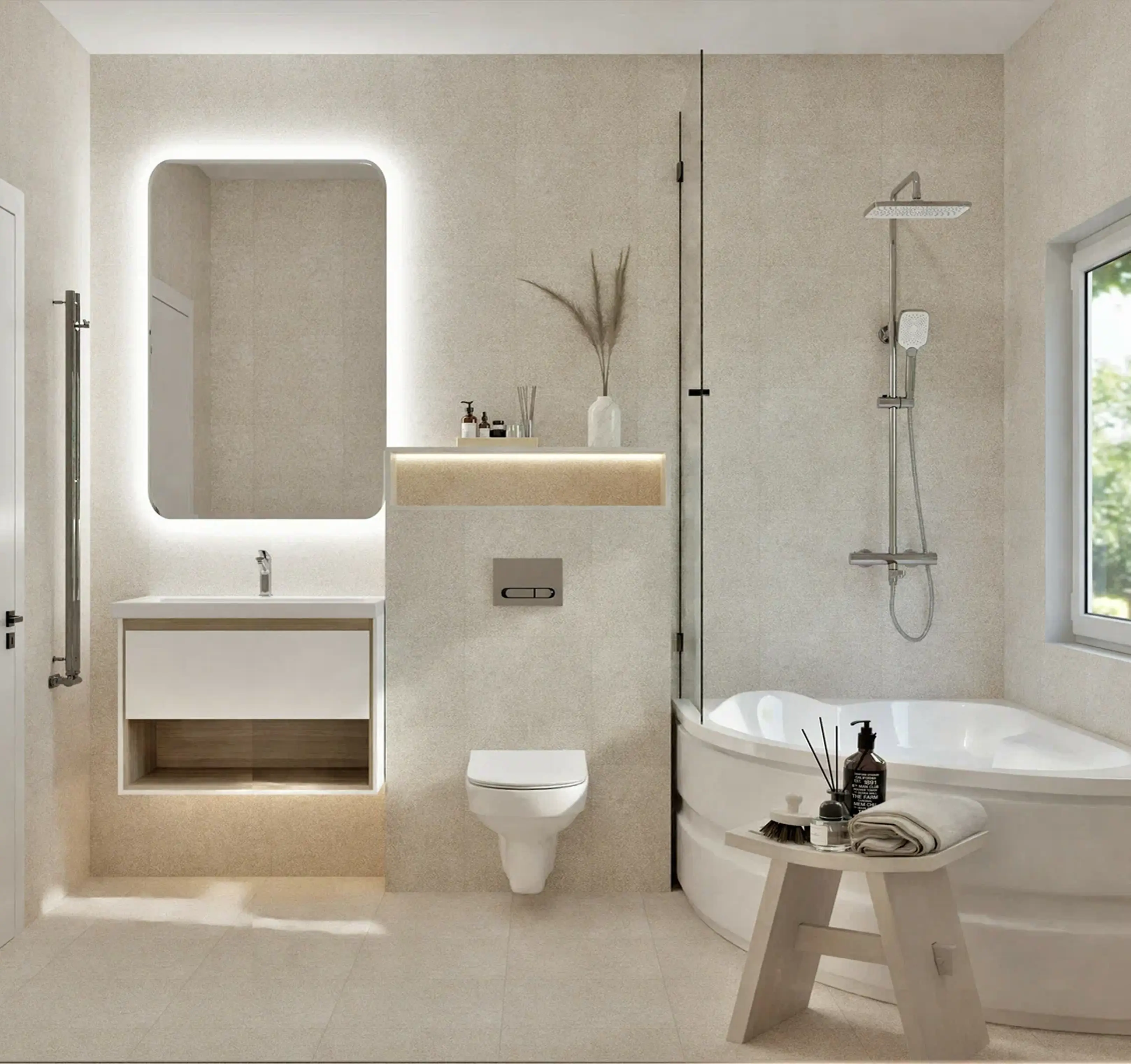 ванна и санузел