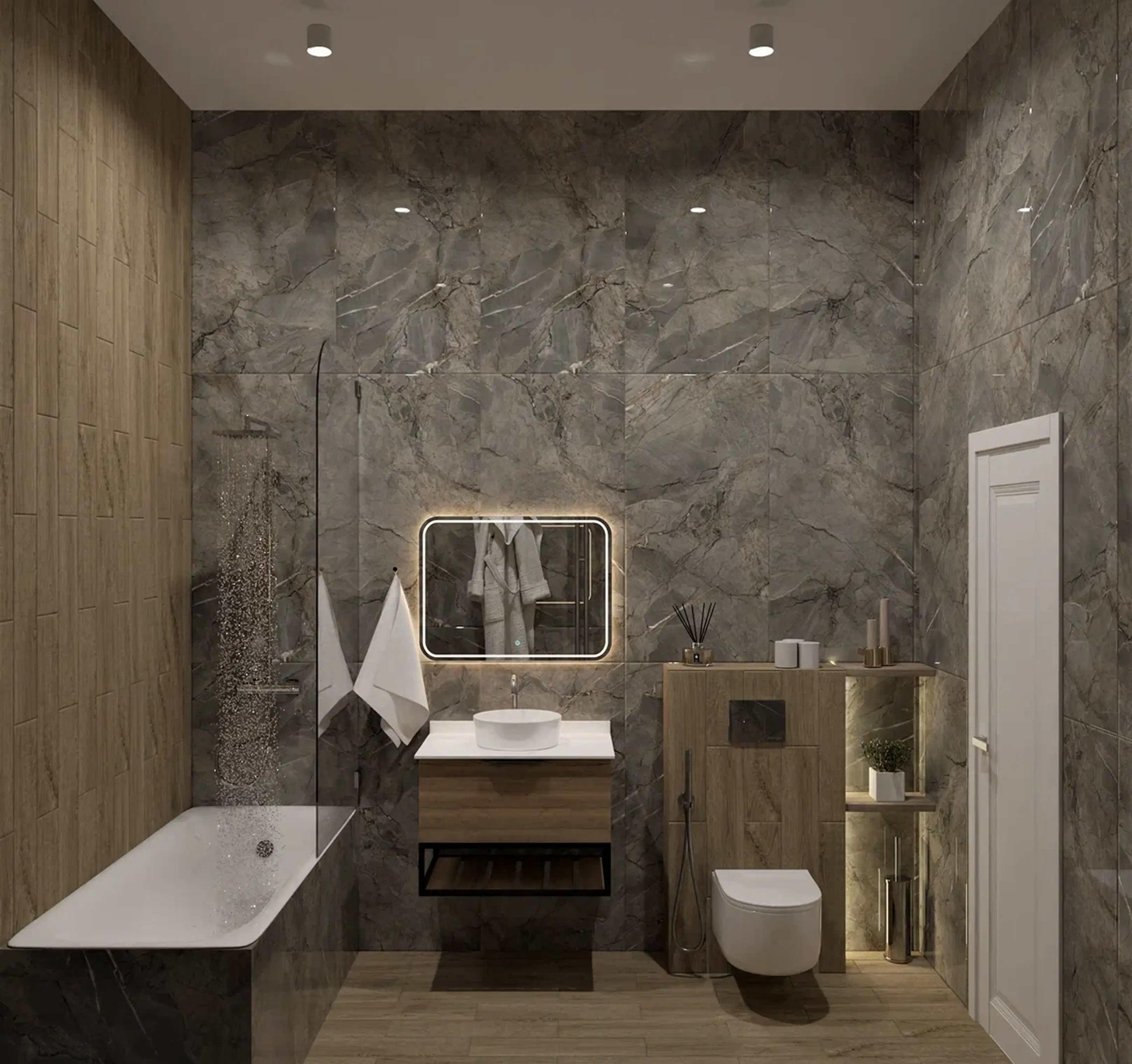 ванна и санузел